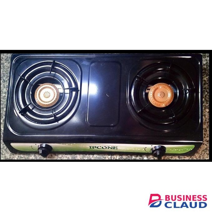 IPCONE Energy Efficient 2 Gas Burners, Gas Table Top Cooker
