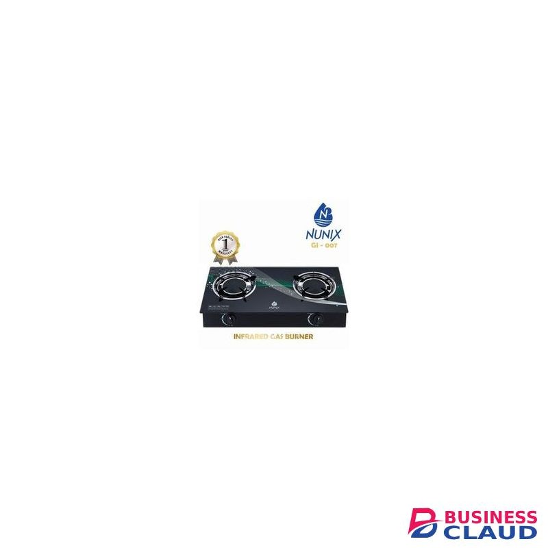 Nunix Glass Top Burner Gas Stove