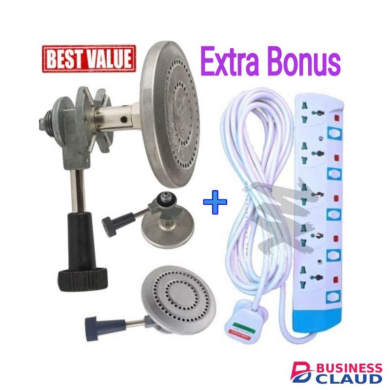 Hr Strong Non Leak Meko Gas Burner+5 Way Extension