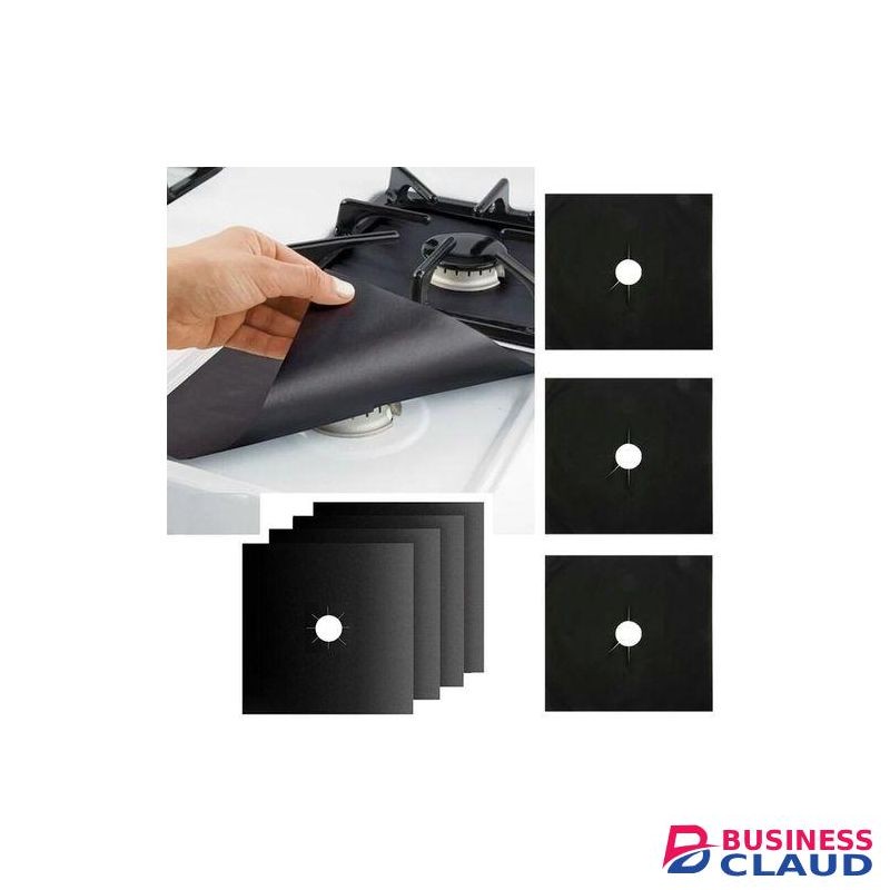 4pcs Gas Cooker Cover Mats