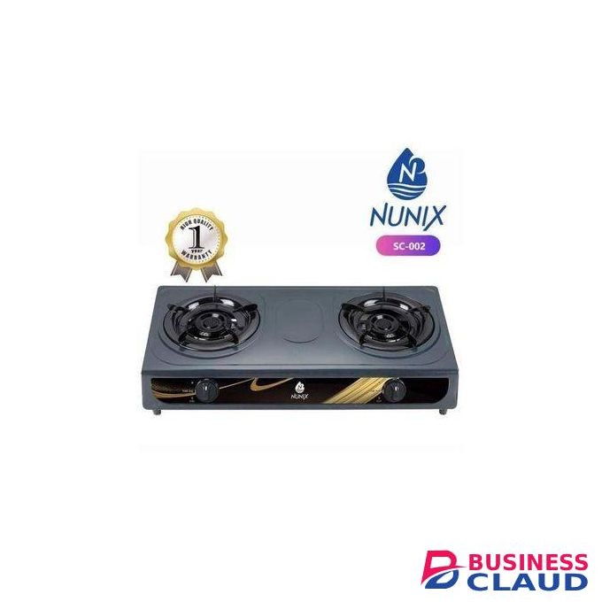 Auto Ignition Table Top Stainless Steel 2 Burner Gas Cooker