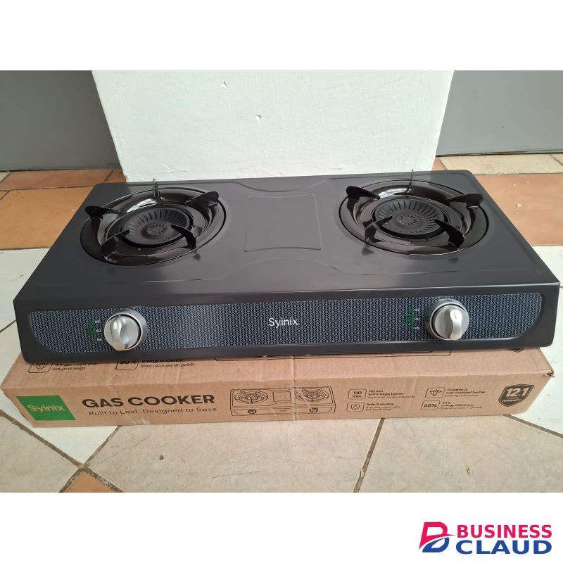 Synix DOUBLE BURNER GAS COOKER