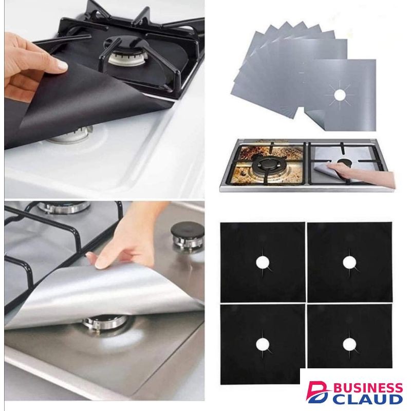 Gas Cooker Cover Protectors 4 Pieces