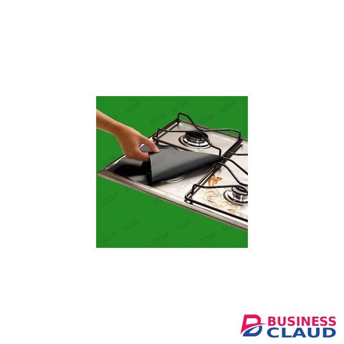 4pcs Gas cooker protective liners