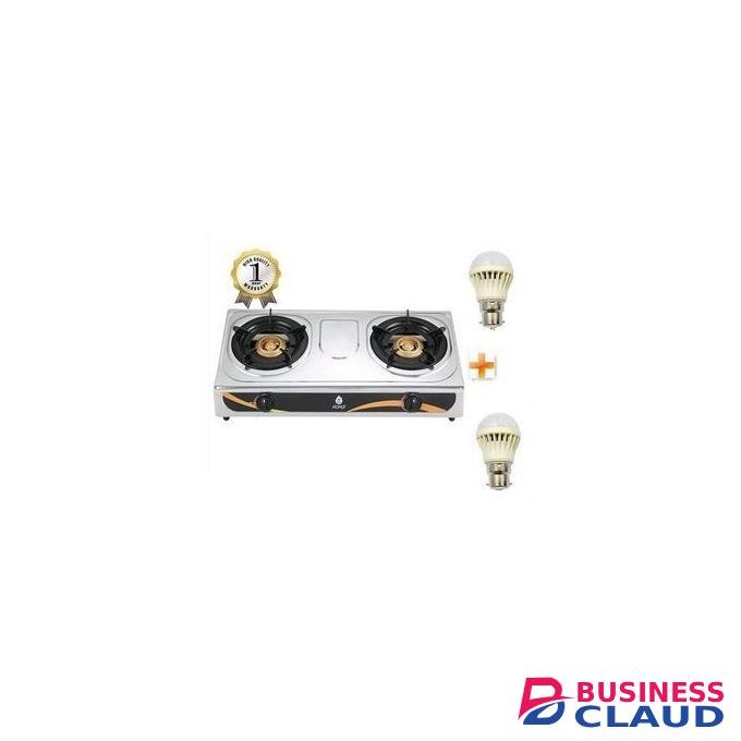 Nunix Table Top Gas Cooker SS001+ Free Bulb