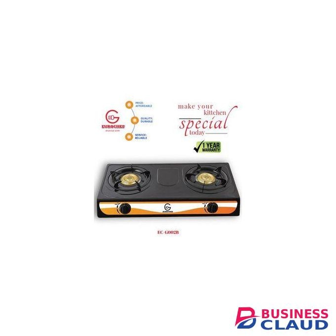 Eurochef 2 burner Stainless table top cooker
