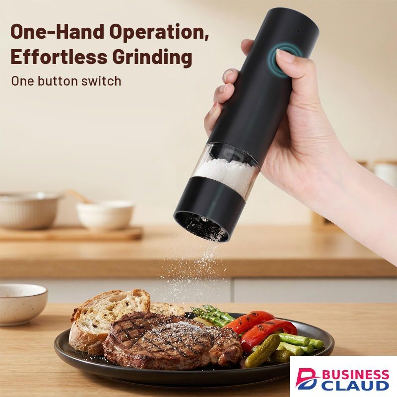 Inkbird Electric Salt & Pepper Grinder Set Adjustable Coarseness Spice Mill