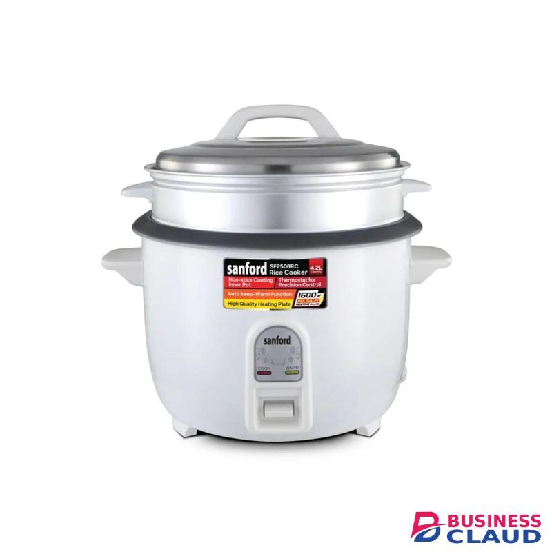 Sanford Rice Cooker With Steamer 4.2L 1600W SF2508RC (2YR WRY)