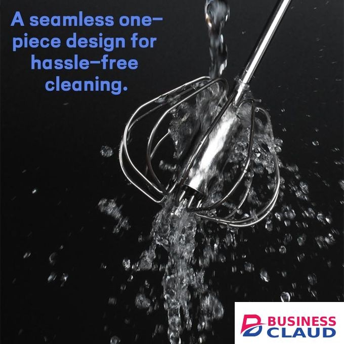 Stainless Steel Semi-Automatic Rotary Egg Beater Cream and Egg Mixer