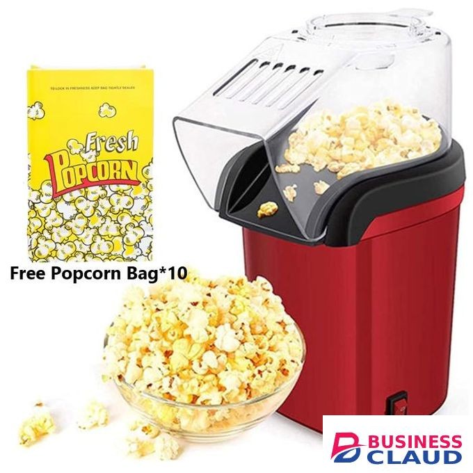 Oil Free Electric Popcorn Maker Machine Home Use Hot Air Machine