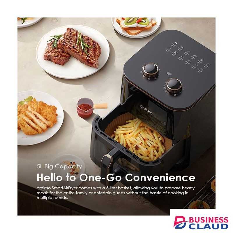 Oraimo SmartAirFryer 1500W Cooking Visible Smart Air Fryer
