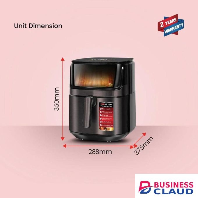 Sanford Air Fryer Digital 8L 1700W SF2458AF (2YR WRTY)