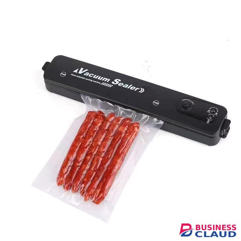 Vacuum Sealer - Kitchen fully automatic packaging machine - Convenient household sealing machine - Black