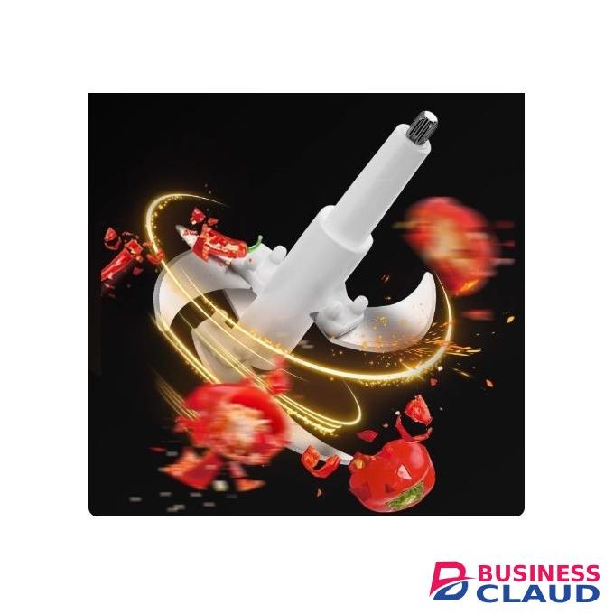 Stainless Steel Meat Grinder, 2L, 1 Set Of Blades, White