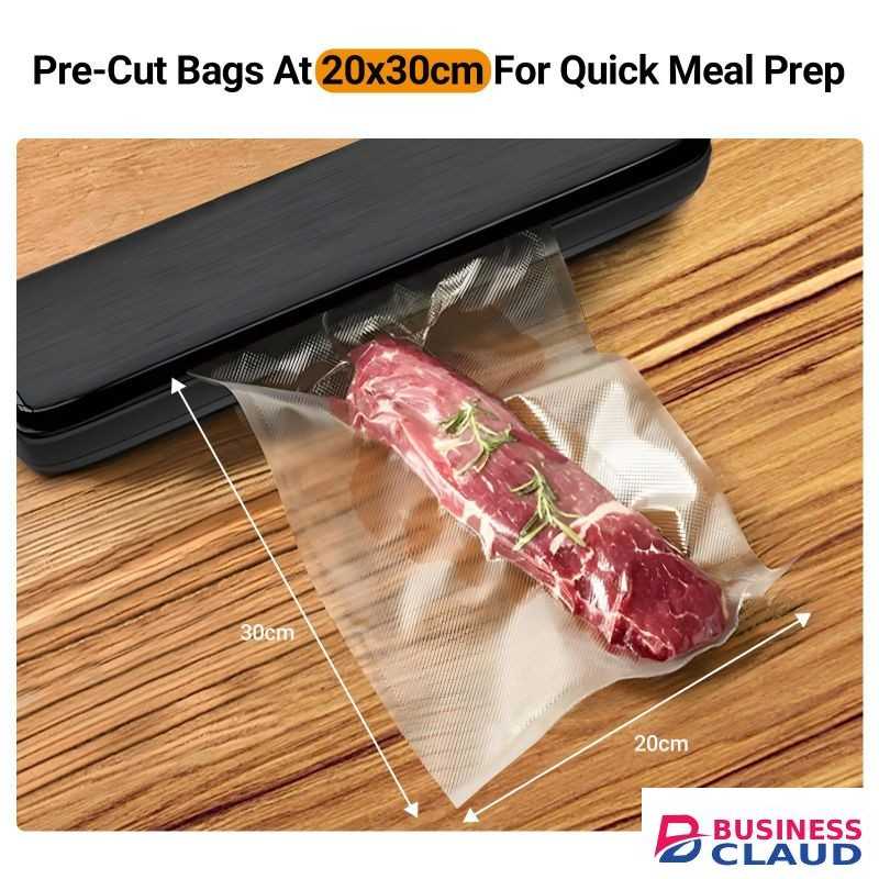 Inkbird Vacuum Sealer Bags Pre-Cut Food Storage Bag Textured Vac Seal Bags