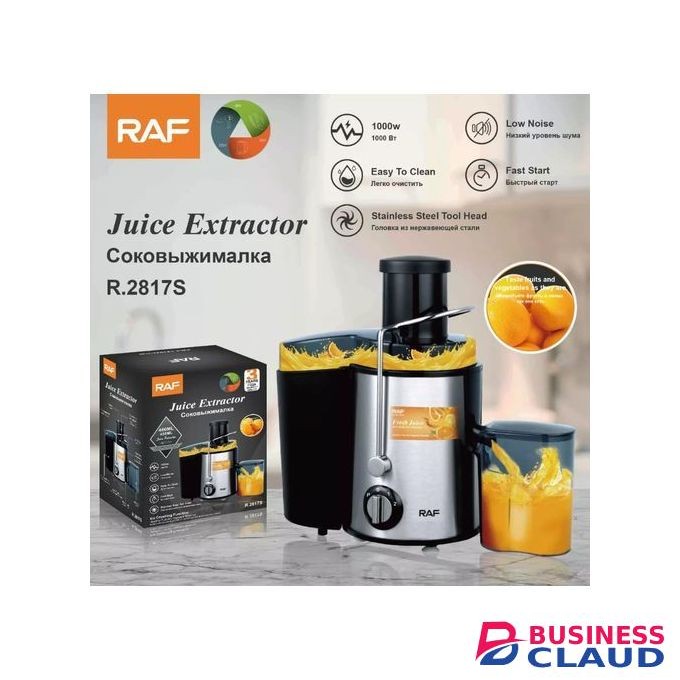 RAF Heavy Duty Commercial Grade Stainless Juice Extractor Juicer -1000 Watts