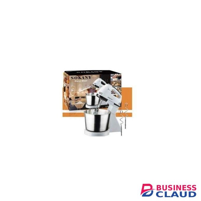Sokany 2 Litres Bowl Mixer with 7-Speed Control for Home Baking, Dough Mixing, Egg Beating – Powerful and Compact Electric Kitchen Appliance