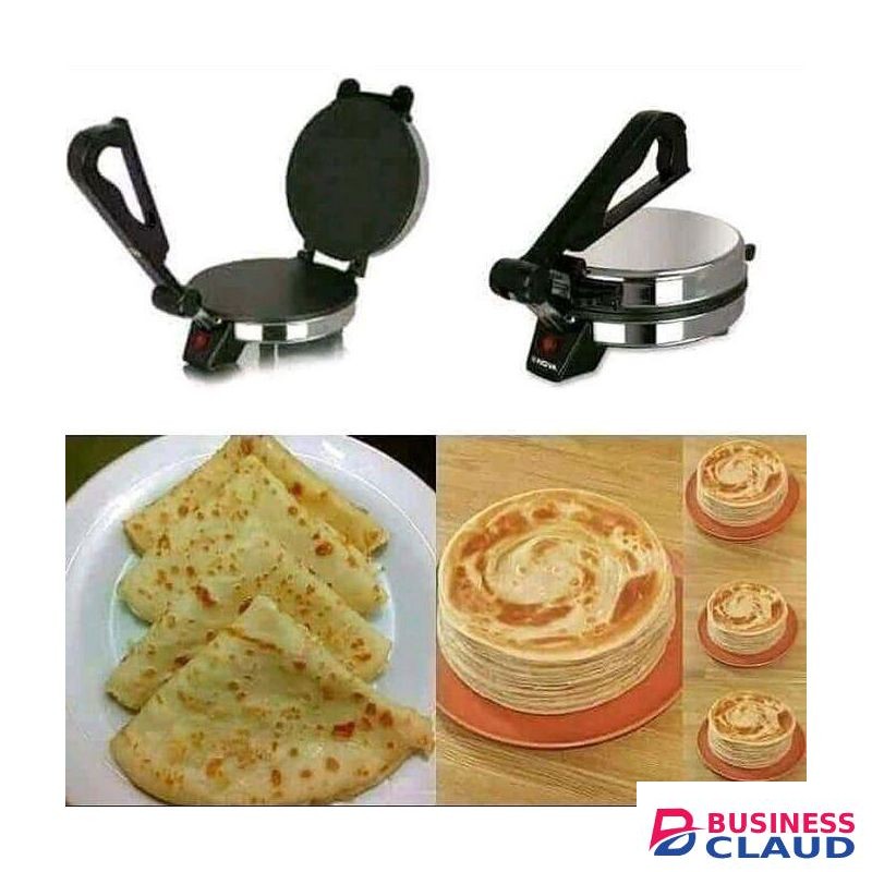 Sokany Multifunctional Compact Non-Stick Roti Maker Machine, Electric Tortilla Press To Make Roti, Chapati And Tortilla