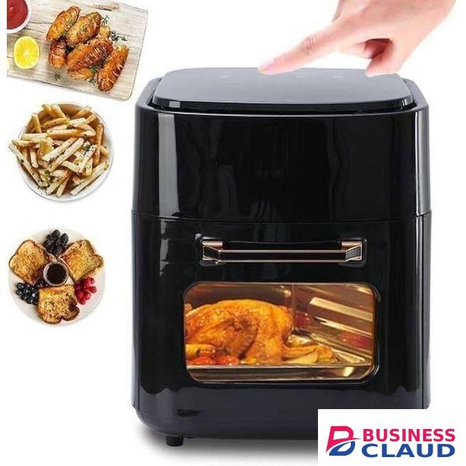 SILVER CREST 15L Digital Healthy Oil Free Air Fryer Oven- Bake, Grill Fry, Chips And Fries Maker