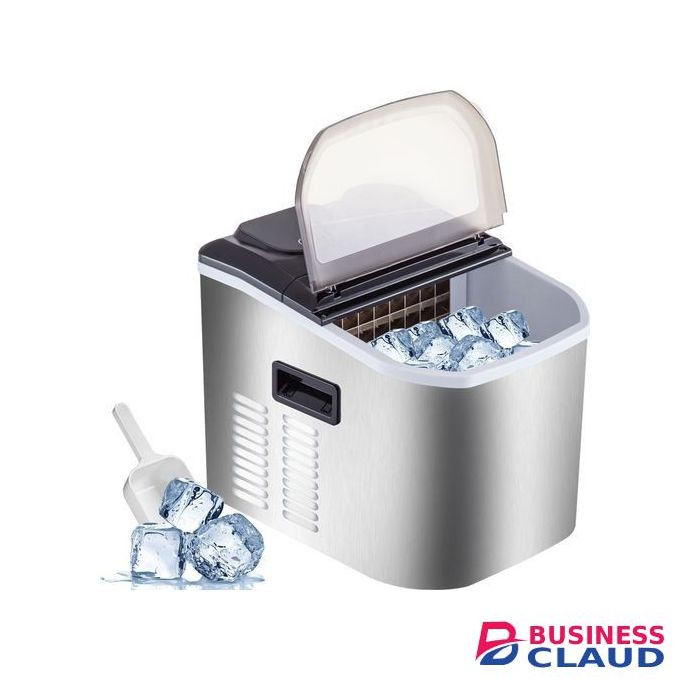 Portable Ice Cube Maker Compact Tabletop Touch Control 24kg / 24hrs