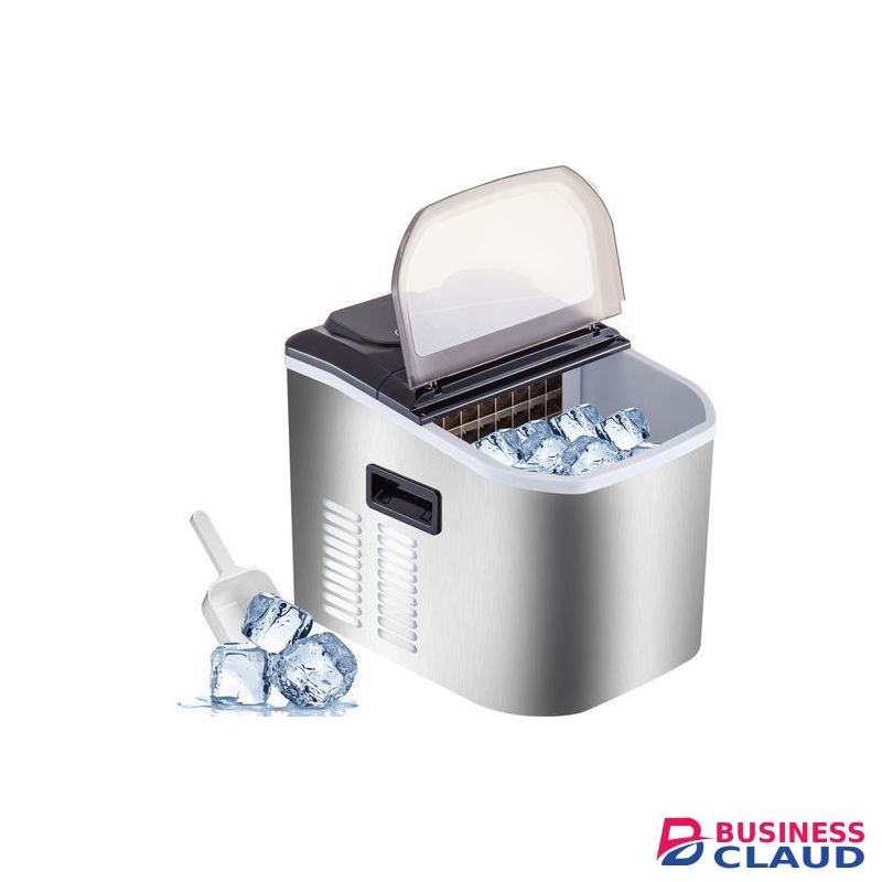 Portable Ice Cube Maker Compact Tabletop Touch Control 24kg / 24hrs