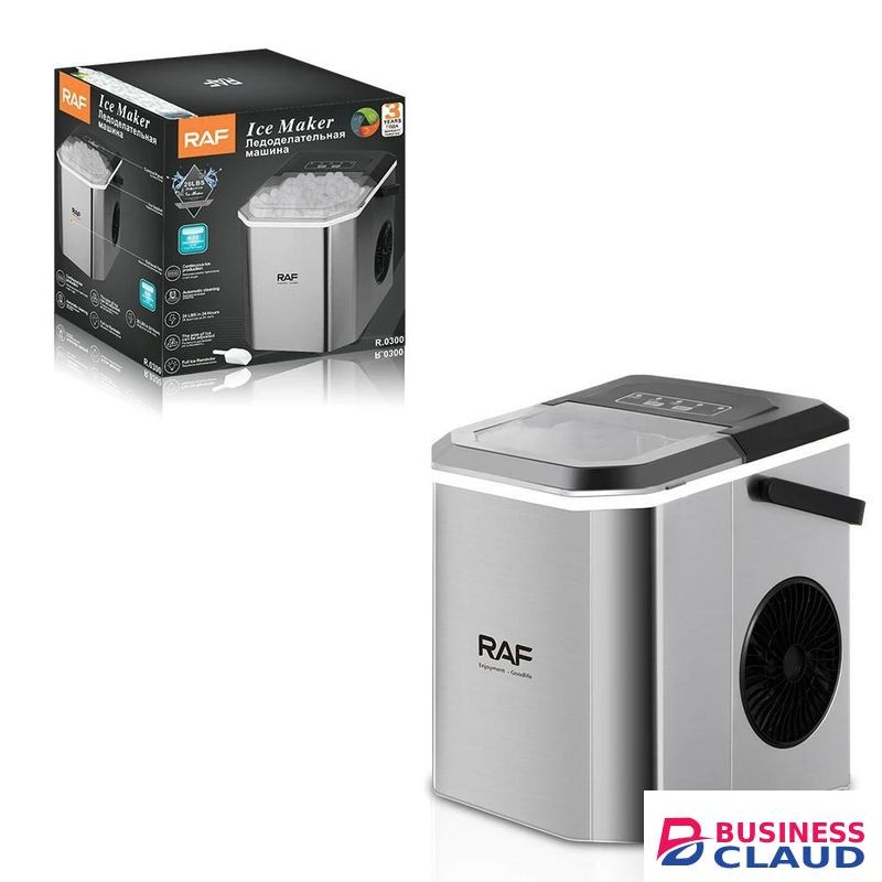RAF 1.5L Ice Makers Countertop, Clear Ice Maker Machine Counter Top, Compact Portable Ice Cube Maker
