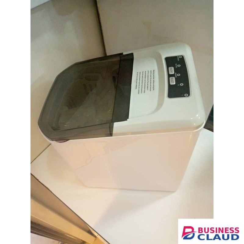 Portable Counter-top Ice Cube Maker Compact Tabletop Touch Control 12-15kg / 24hrs