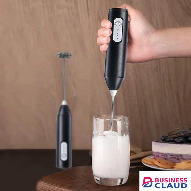 Mini Electric Milk Frother Rechargeable Whipper 3 Modes Handheld Milk Frother With Detachable Probe Foam Maker Blender