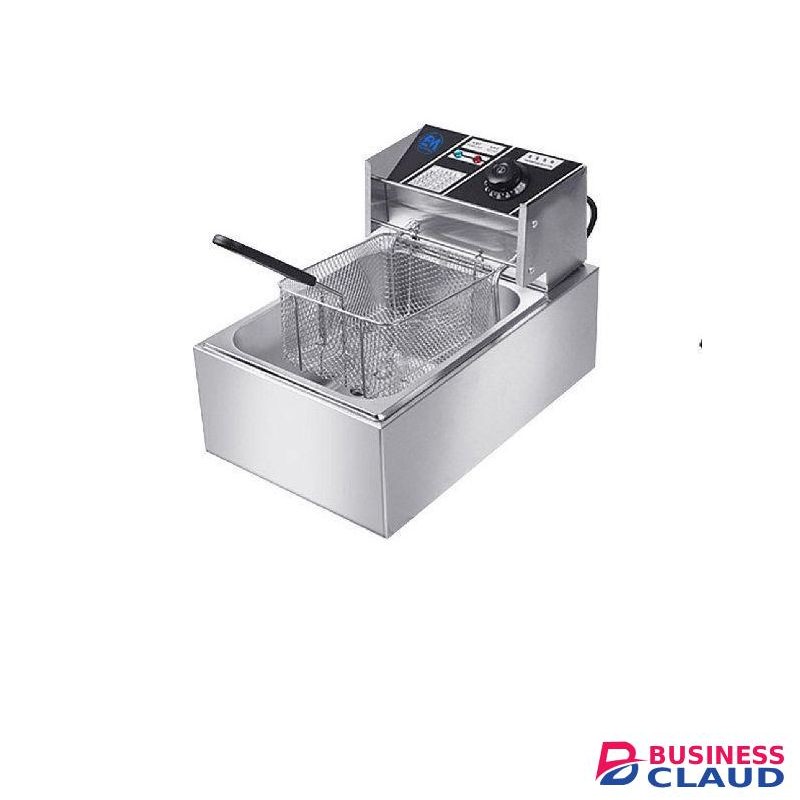 ElectroMate Em 6litres stainless steel deep fryer