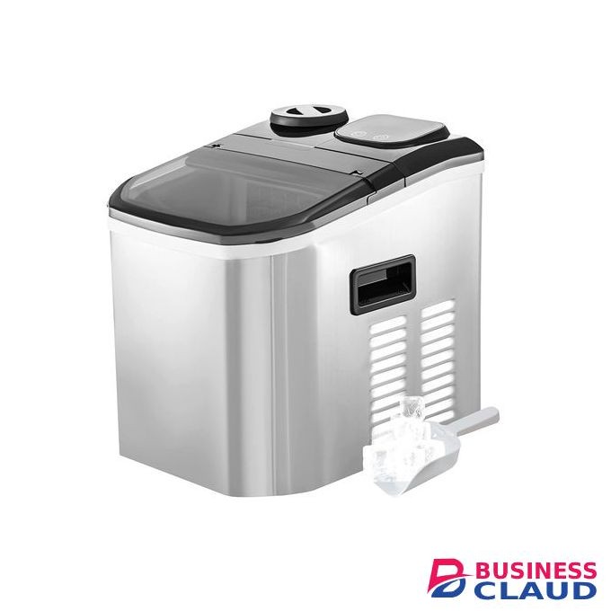 Counter-top Ice Cube Maker Compact Tabletop Touch Control 24kg / 24hrs