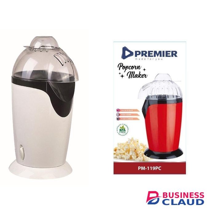 Strong & Compact Popcorn Machine – Fresh Popcorn in Just 2 Minutes