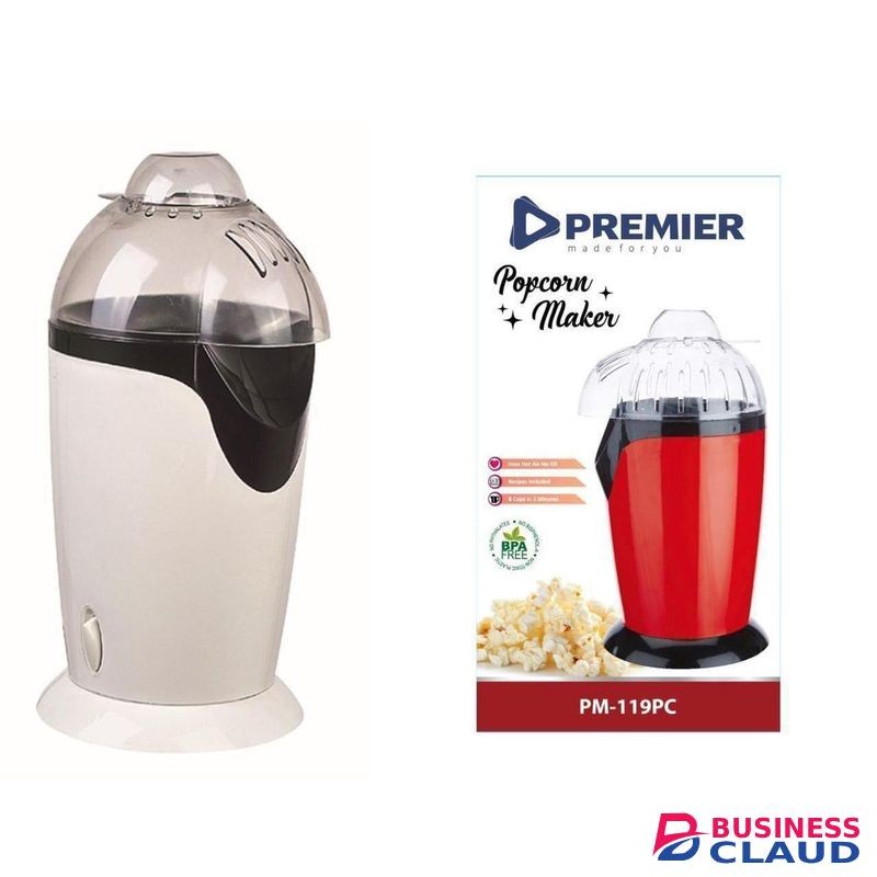 Strong & Compact Popcorn Machine – Fresh Popcorn in Just 2 Minutes