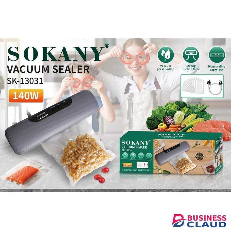 Sokany Compact food Vacuum Sealer Machine 30cm- keep ingedients fresh