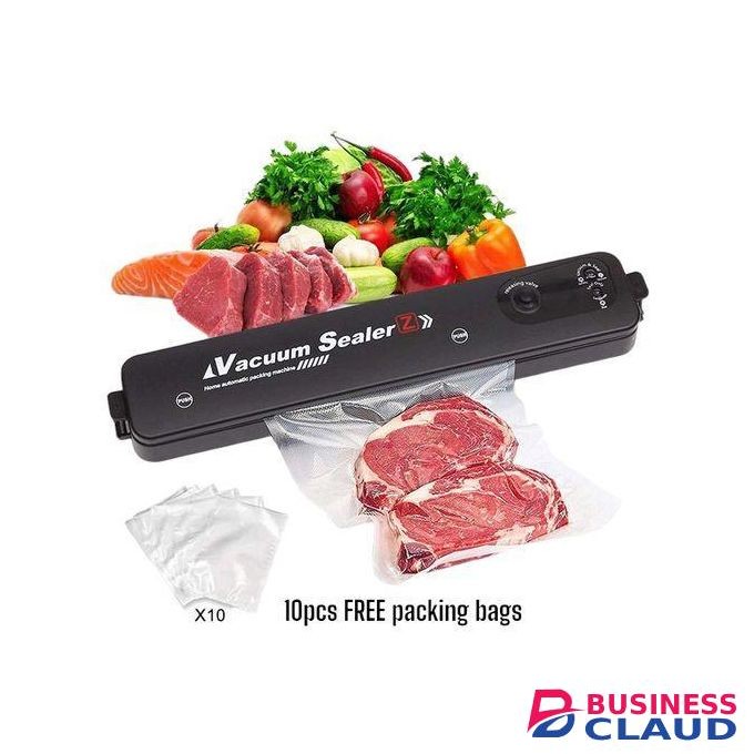 Electric vacuum sealer machine FREE 10PCS packaging bags