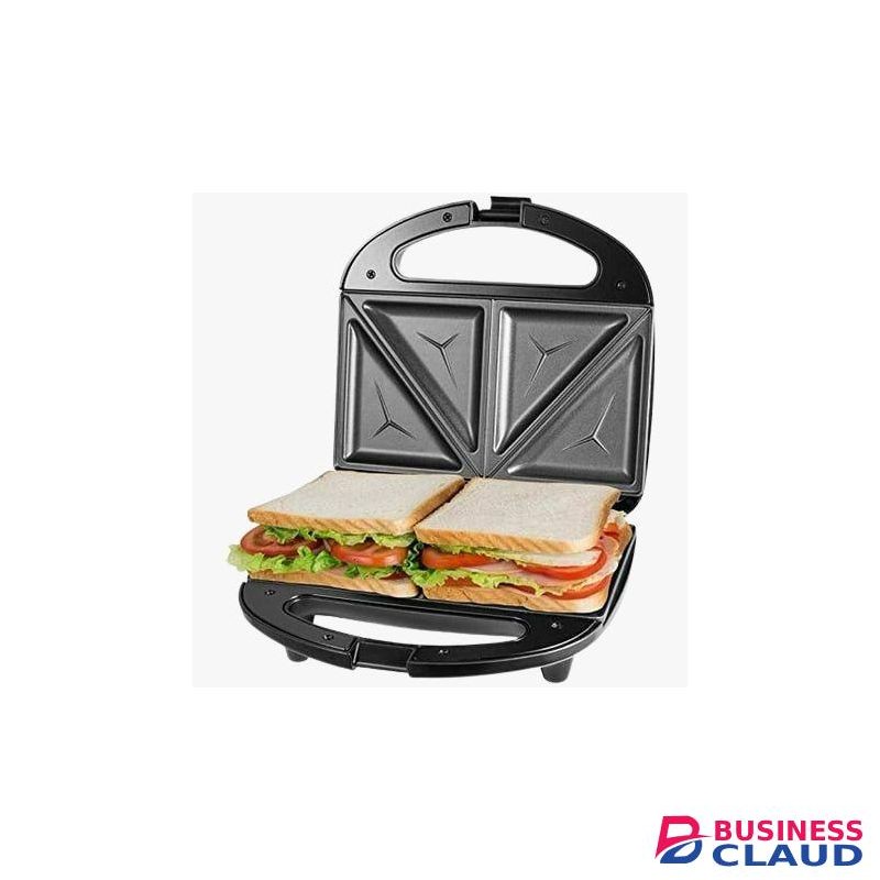 ElectroMate Compact 2-Slot Non-Stick Sandwich Maker – Fast Heating, Easy to Clean & Perfect Toasts