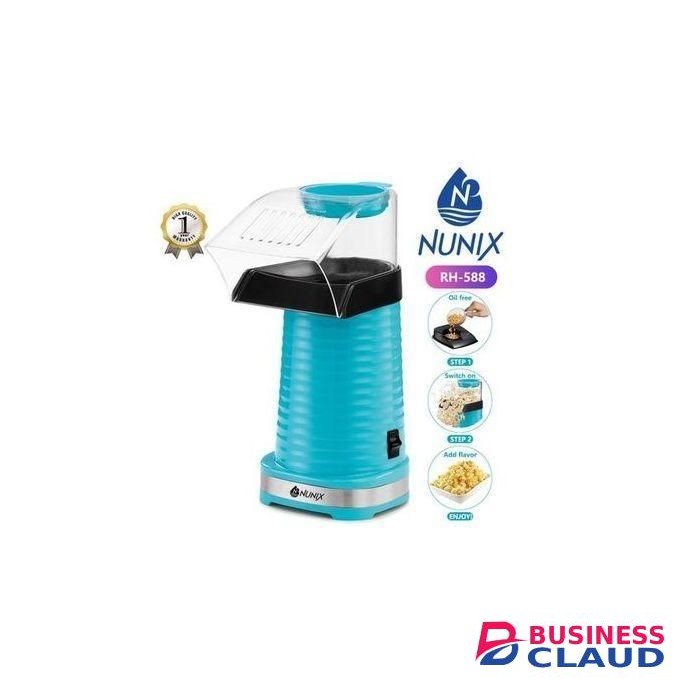 Nunix Hot Air Oil-Free Popcorn Maker