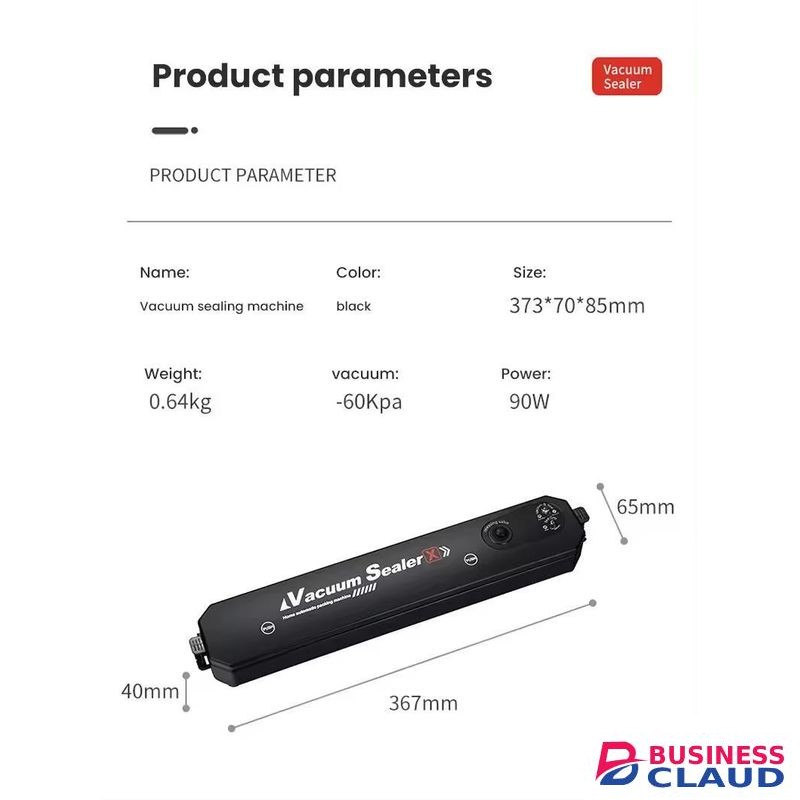 Sokany Compact food Vacuum Sealer Machine with vacuum bags - Vacuum sealer, automatic sealer, food preservation machine- keep ingedients fresh,