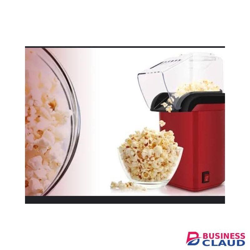 Popcorn Maker – Instant Hot Air Popcorn Machine for Healthy Snacks, Makes Up to 10 Cups, Easy to Clean, Compact and Safe for Home Use