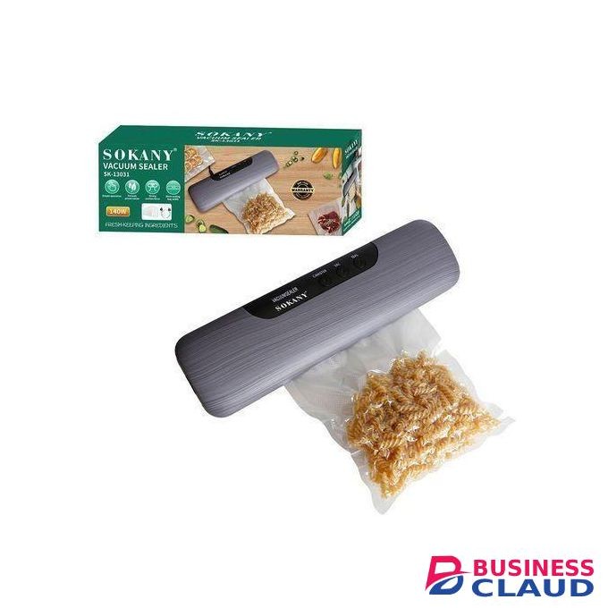 Sokany Powerful Vacuum Sealer Machine, Compact Design, One-Touch Automatic, Seal in 15-20 Seconds, Dry, Moist, Wet, and Cold Modes,With free Vacuum Bags & Built-in Cutter