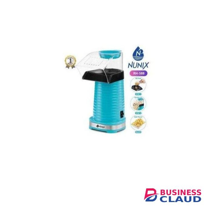 Nunix Hot Air Popcorn Maker Corn Popper Machine