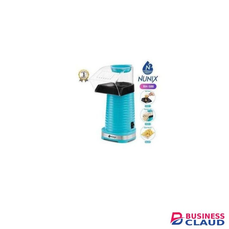 Nunix Hot Air Popcorn Maker Corn Popper Machine
