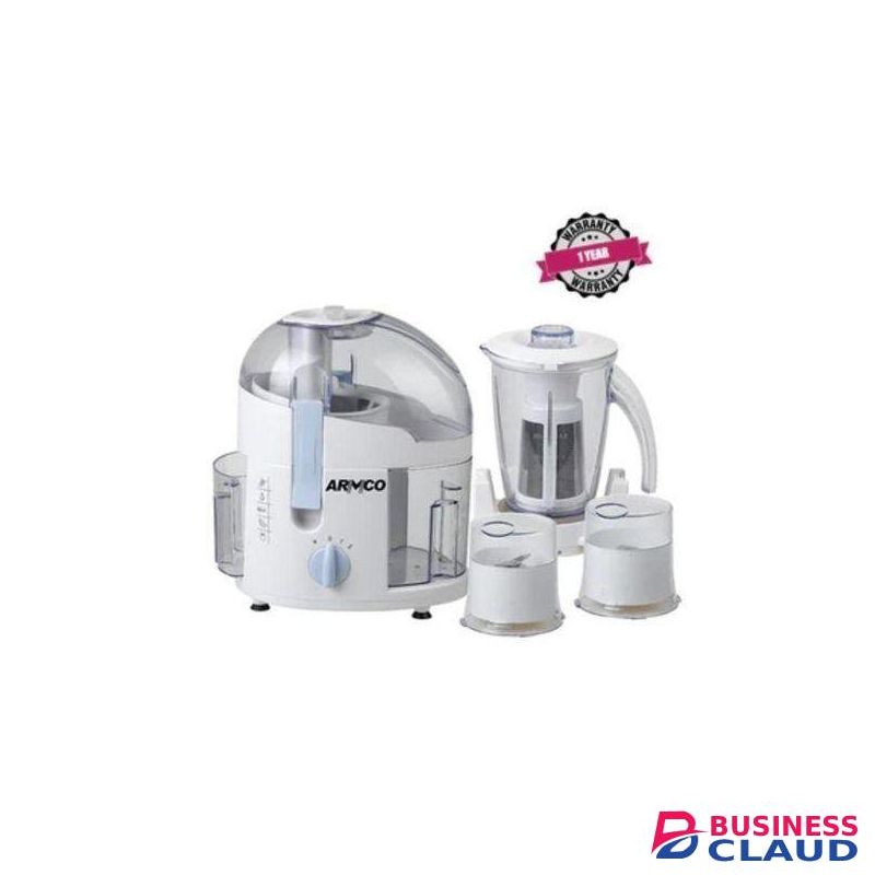 Armco 4in1 Juicer, Blander, Grinder, Miller Machine Made In Turkey Quality 350W 1Yr Warranty - White