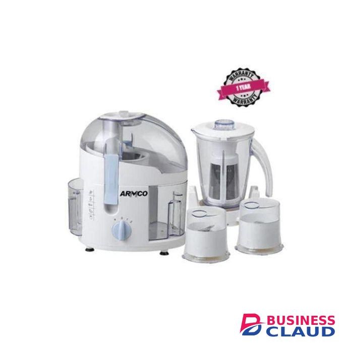 Armco 4in1 Juicer, Blander, Grinder, Miller Machine Made In Turkey Quality 350W 1Yr Warranty - White