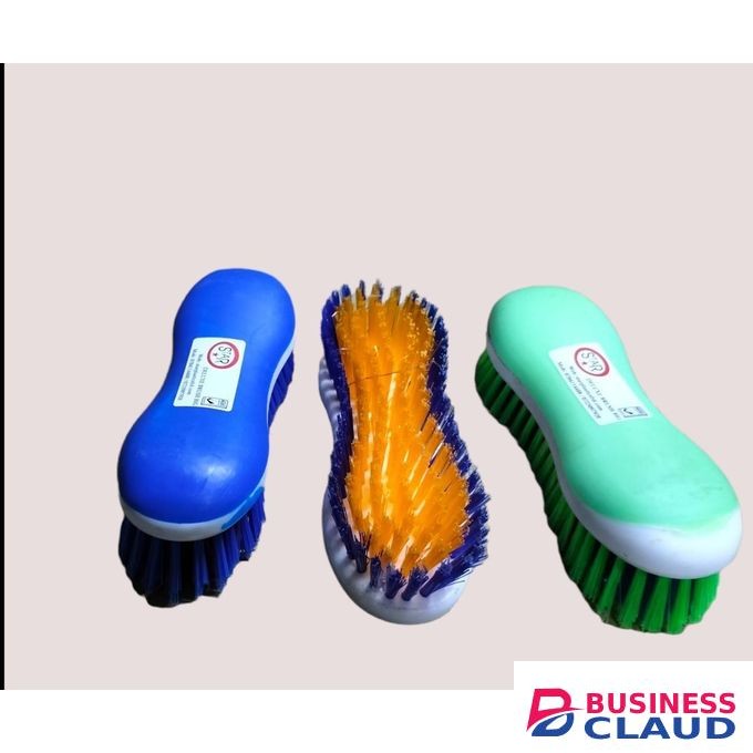 Stars 20 cm long hard bristles multipurpose scrubbing brush.