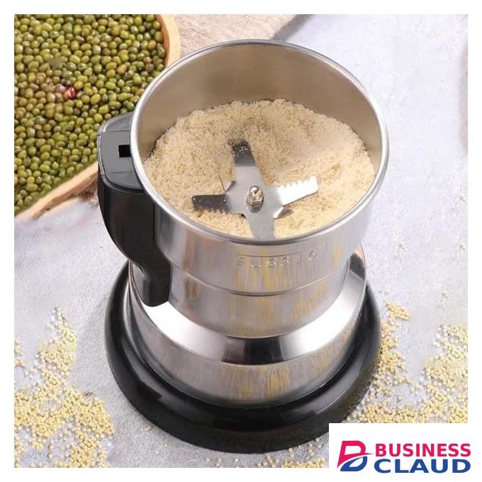 Coffee Grinder Electric Coffee Bean Grinder Electric Mill Spice Grinder Low Noise 250W Powerful Stainless Steel Blade Cord Storage Portable & Compact Grinding Tools for Spices Pepper Herbs Nuts Shoark