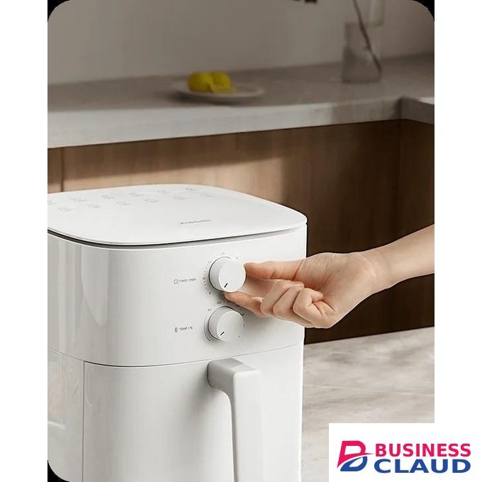 XIAOMI Air Fryer Essential 6l, Flip-free cooking, 12 recipes for delicious meals, 1550W high power, 360° heated air circulation, Simple knob control, wide temperature range, High-temperature resistant