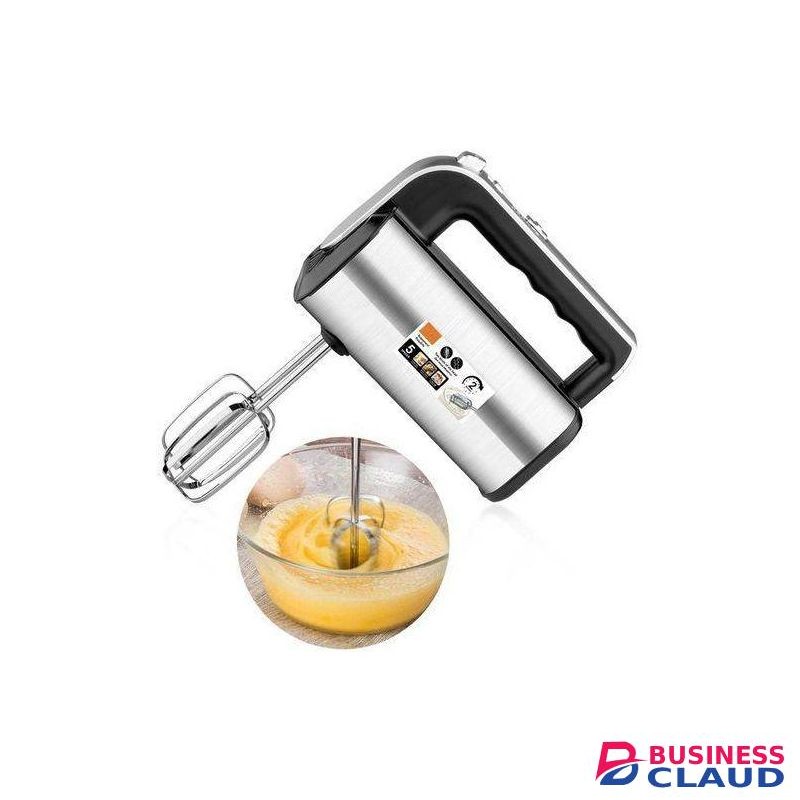 RAF Hand Mixer Electric 300W – 5-Speed hand Mixer with Turbo, Stainless Steel Beaters & Dough Hooks, Eject Button, Compact Design – Egg Beater for Baking, Cake, Whipping Cream & Dough