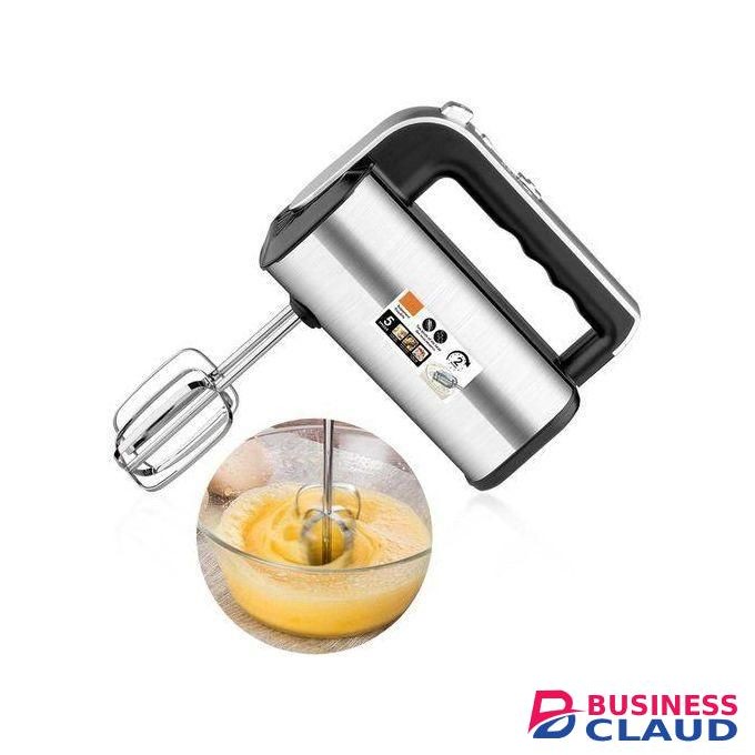 RAF Hand Mixer Electric 300W – 5-Speed hand Mixer with Turbo, Stainless Steel Beaters & Dough Hooks, Eject Button, Compact Design – Egg Beater for Baking, Cake, Whipping Cream & Dough