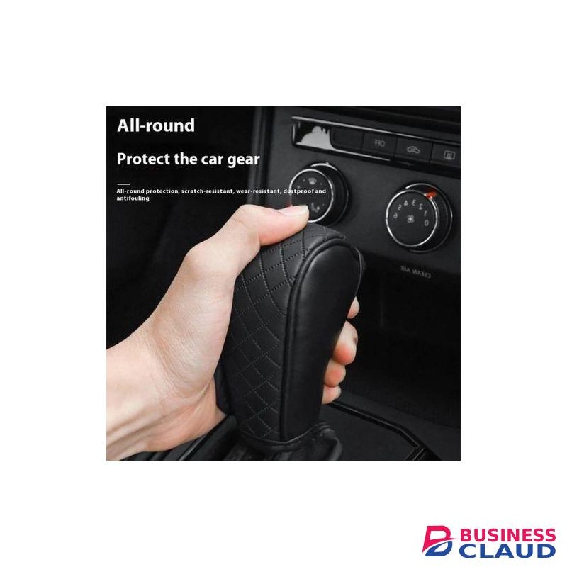 Universal Non Slip PU leather Shift Knob Gear Cover