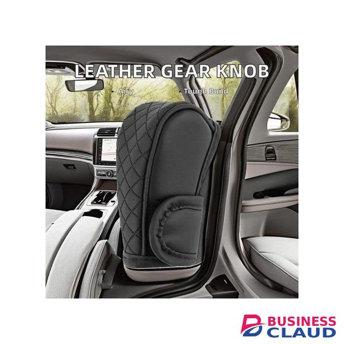Universal Non Slip PU leather Shift Knob Gear Cover
